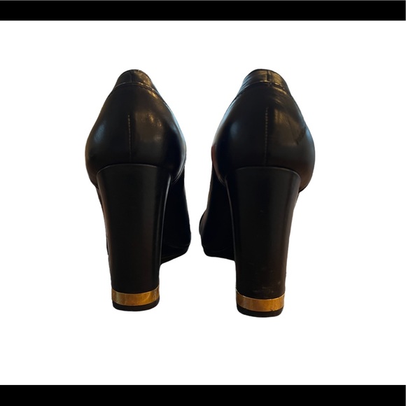 Tory Burch Dewie Leather/Patent Pump size 9 black - Picture 5 of 9